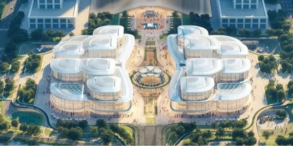 余杭未來科技城市民中心方案公布，即將開工!