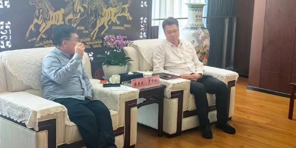 拜訪四川資源集團，共促土地整治發(fā)展